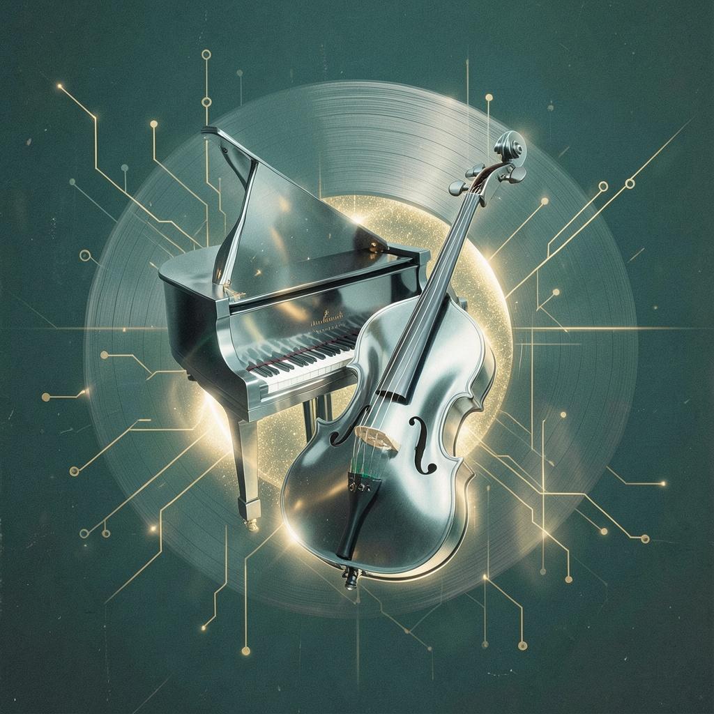 A jazz ballad blooming from the circuits