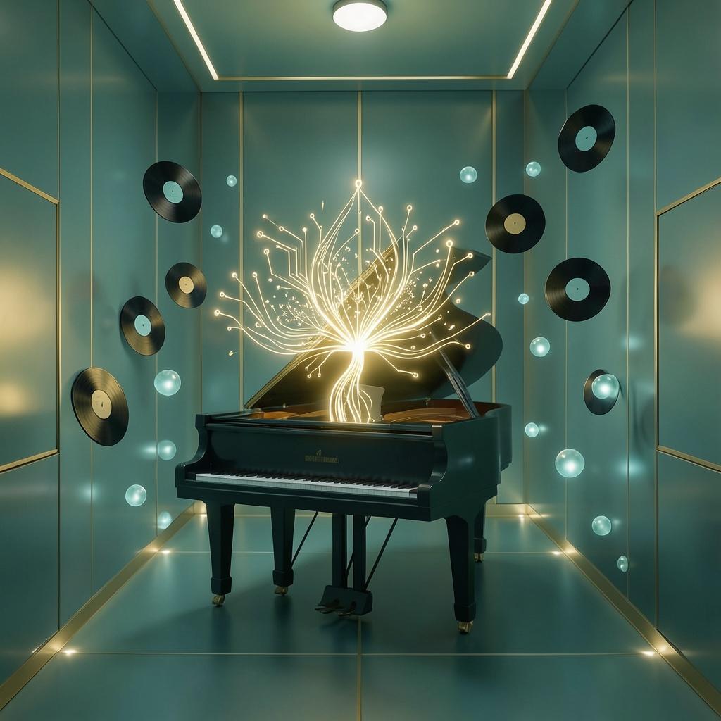 A jazz ballad blooming from the circuits (gekozen)
