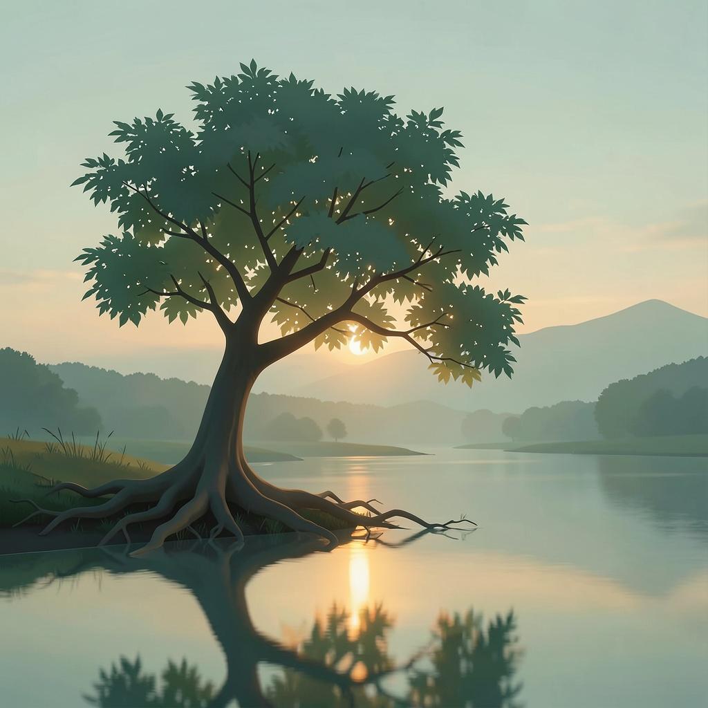 Wie ein Baum am Wasser