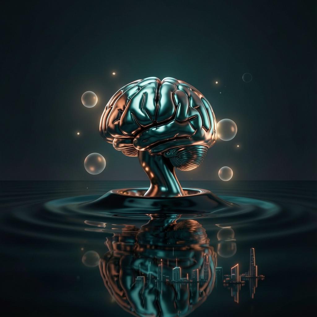 When man and mind begin to blend,