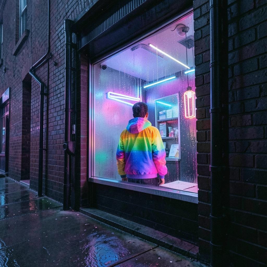 Rainbow on My Jacket
