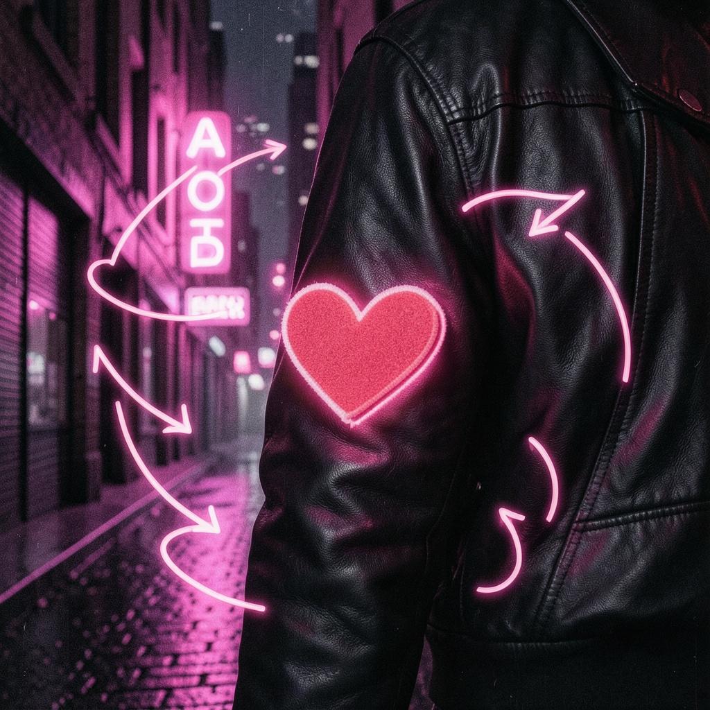 Velcro Heart