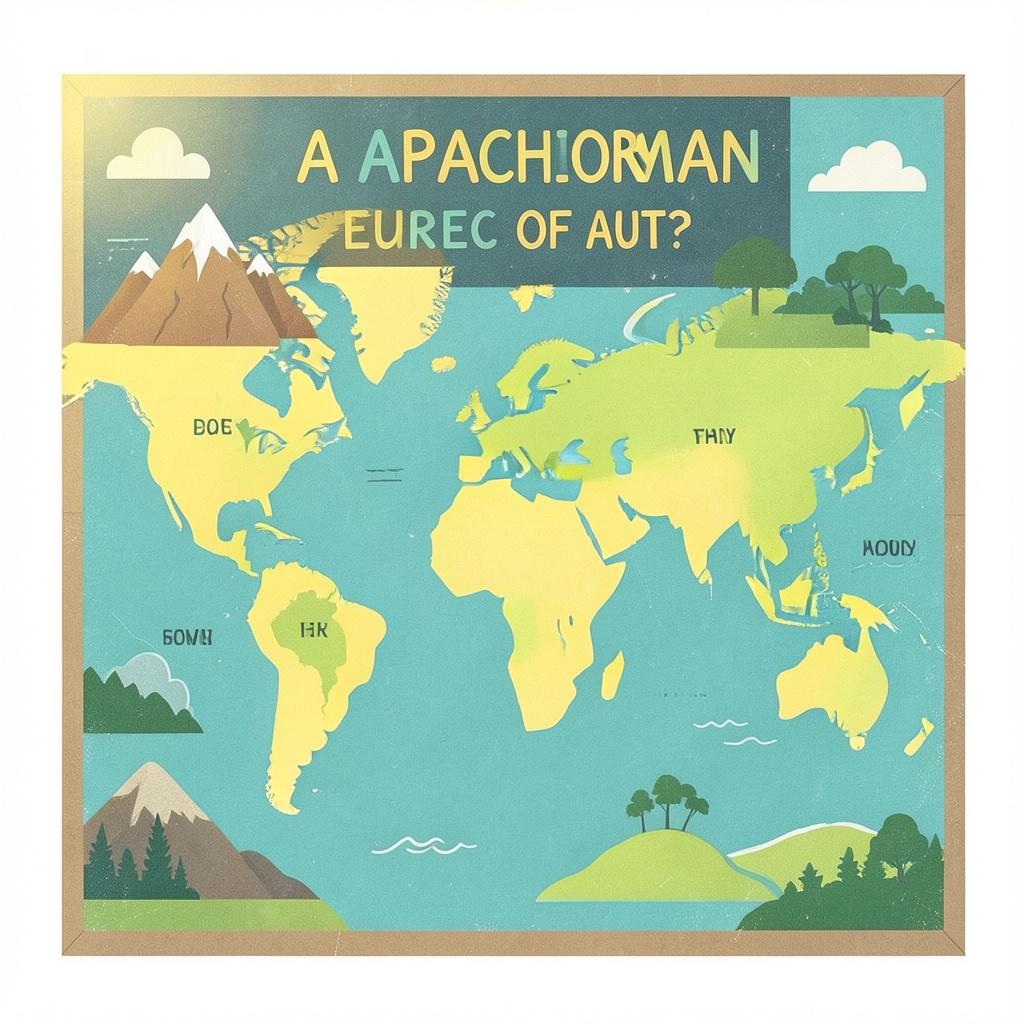 Map of Earth