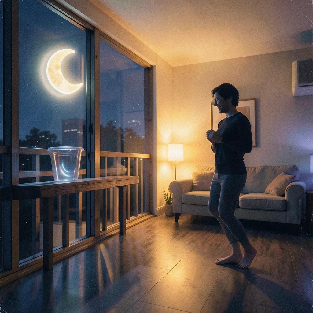 Plastic Cup Moon