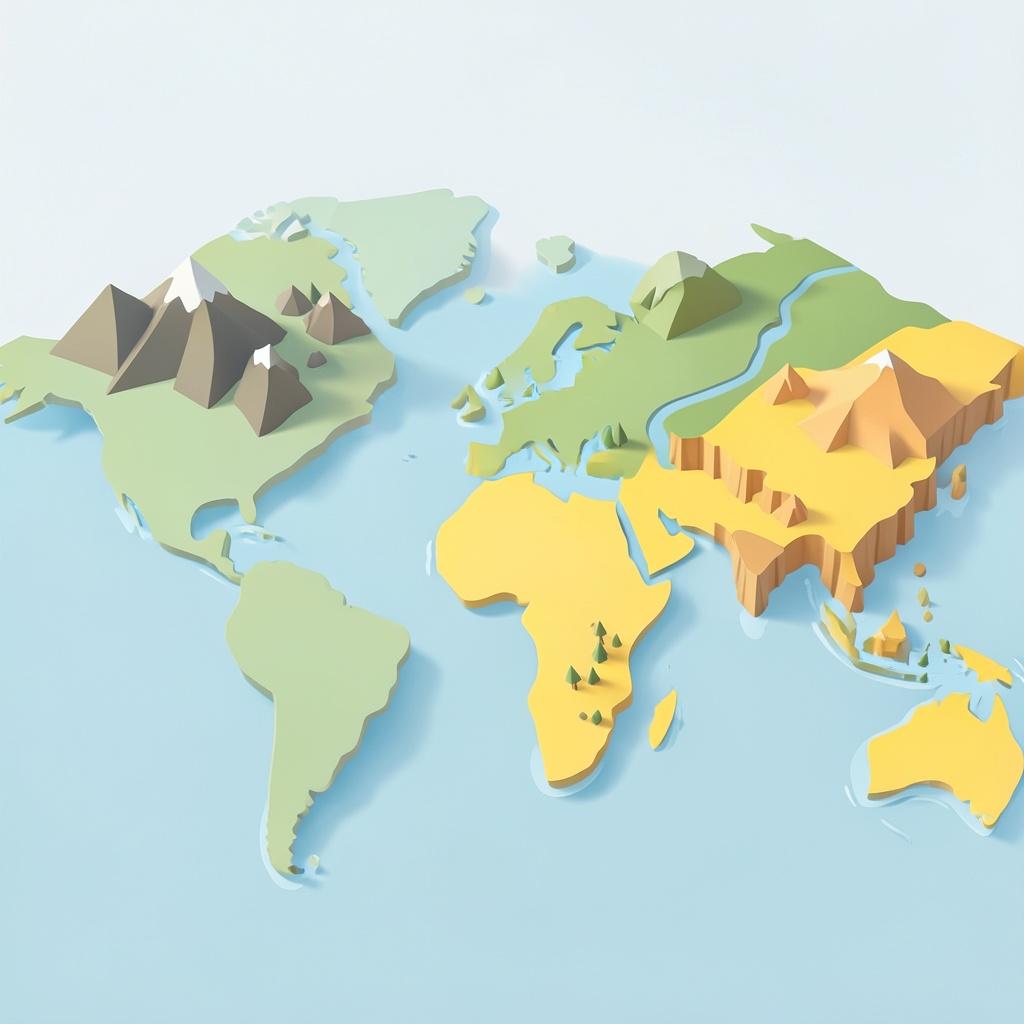 Map of Earth