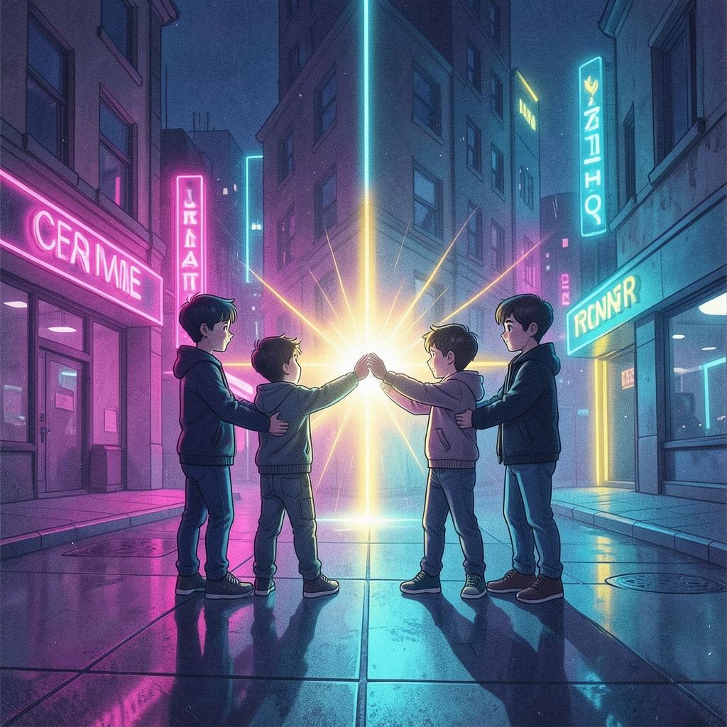 Four Friends Stand