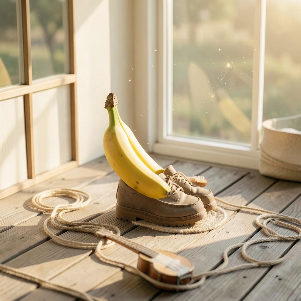 Banana With Shoes