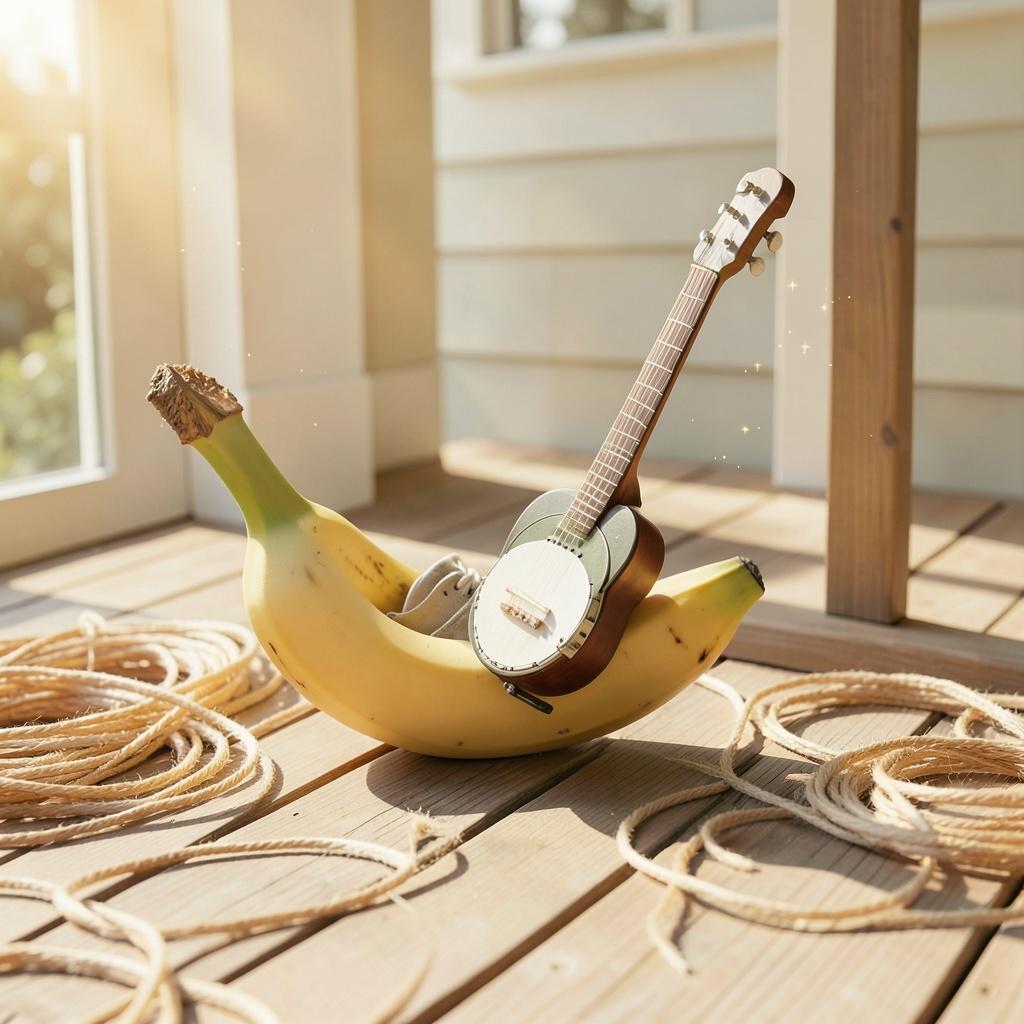 Banana With Shoes