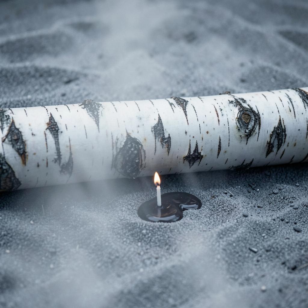 Ashes on Birch I