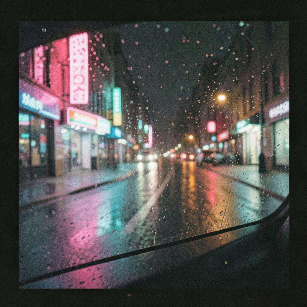 穿过深夜街角