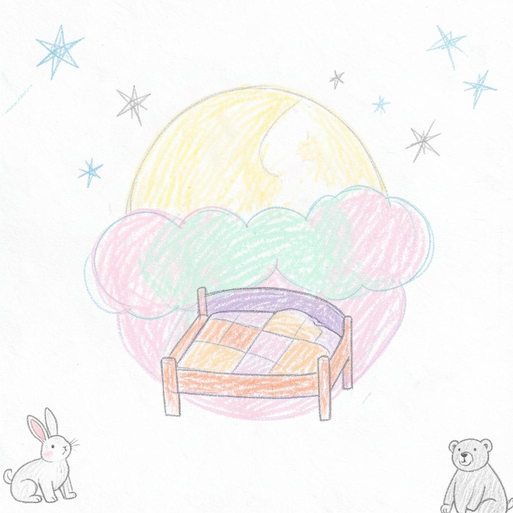 🌙 달님 안녕 (자장 동요)