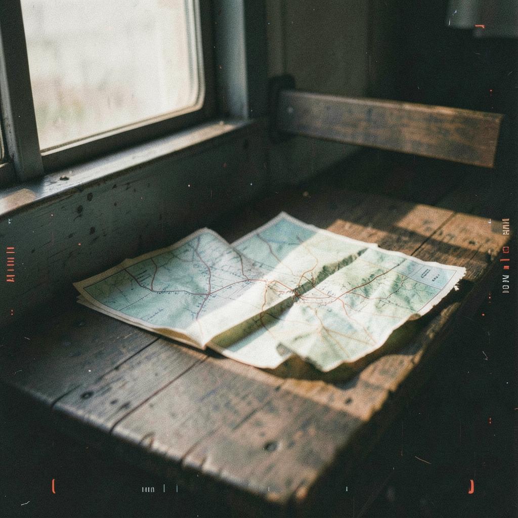 Paper Map Hands