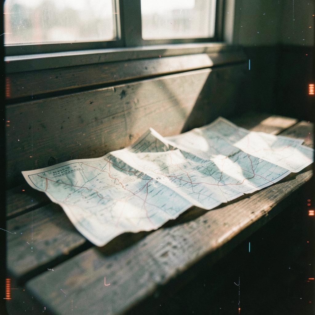 Paper Map Hands